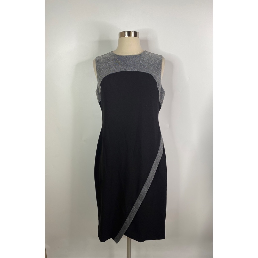 Tommy Hilfiger Formal Sleeveless Faux Wrap Mini Dress